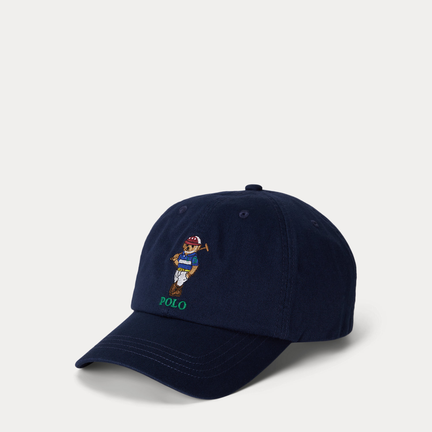 Kappe aus Baumwolltwill mit Polo Bear Kappe aus Baumwolltwill mit Polo Bear von Ralph Lauren