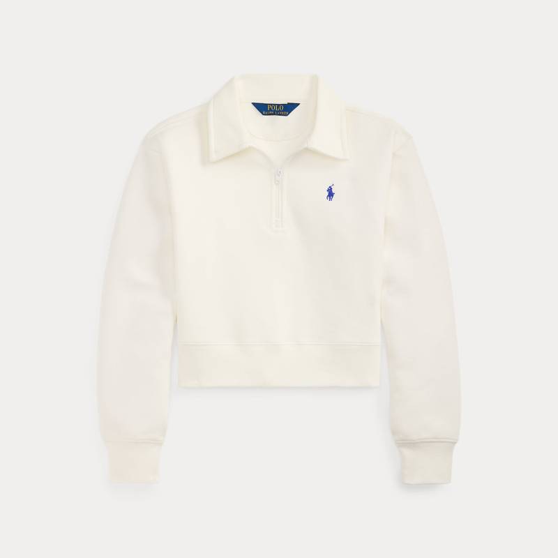 Kastenförmiges Sweatshirt mit Kragen von Ralph Lauren