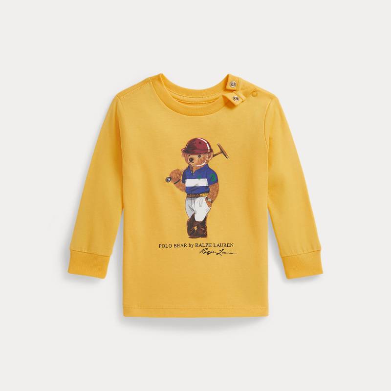 Langarm-T-Shirt mit Polo Bear von Ralph Lauren
