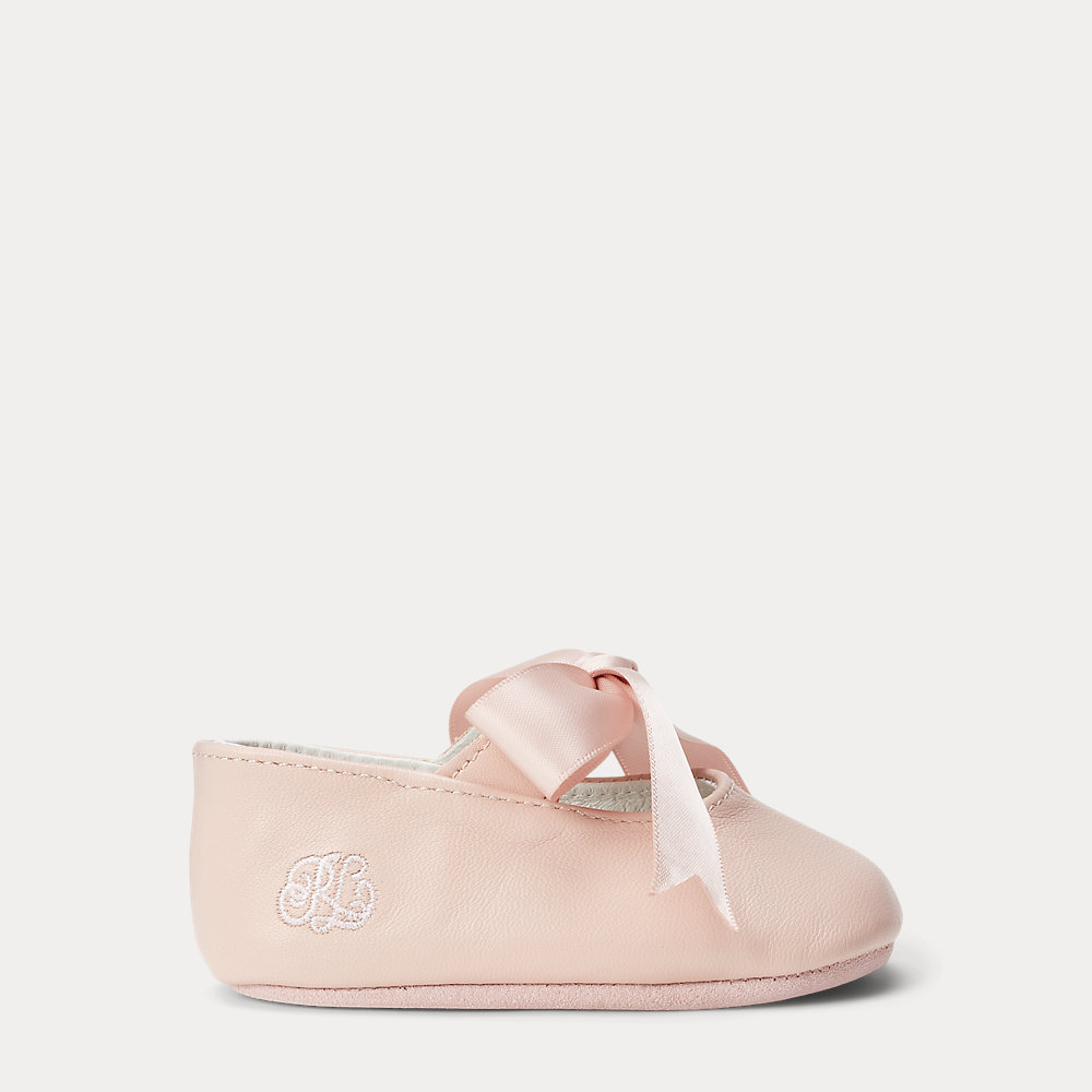 Mary-Jane-Slipper Briley aus Leder von Ralph Lauren