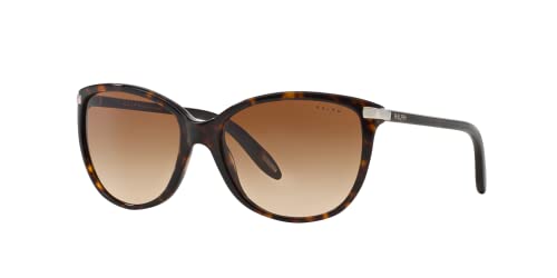 Ralph Damen RA 5160 Essential Ralph Logo Cateye Sonnenbrille, 510/13, Dark Tortoise, Brown Grad Ralph Damen RA 5160 Essential Ralph Logo Cateye Sonnenbrille, 510/13, Dark Tortoise, Brown Grad von Ralph Lauren