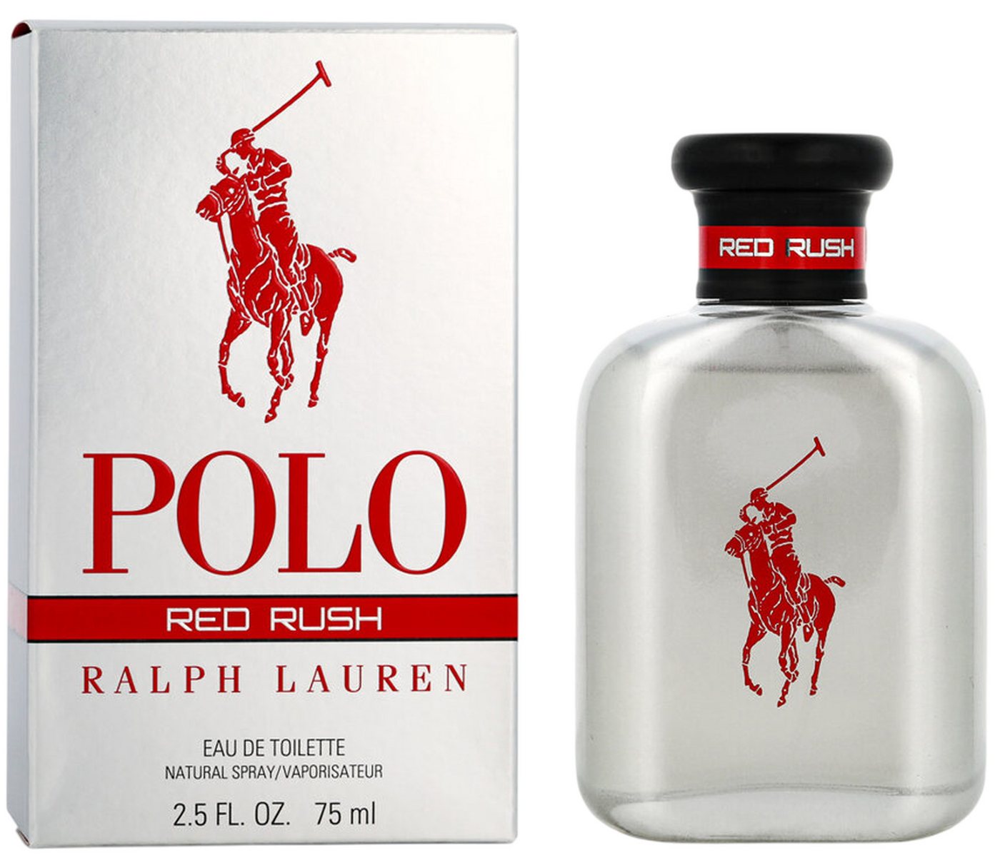 Ralph Lauren Eau de Toilette Polo Red Rush Männer EDT Spray, RALPH LAUREN, Herrenparfüm, Glasflakon, Parfüm, Herrenduft von Ralph Lauren