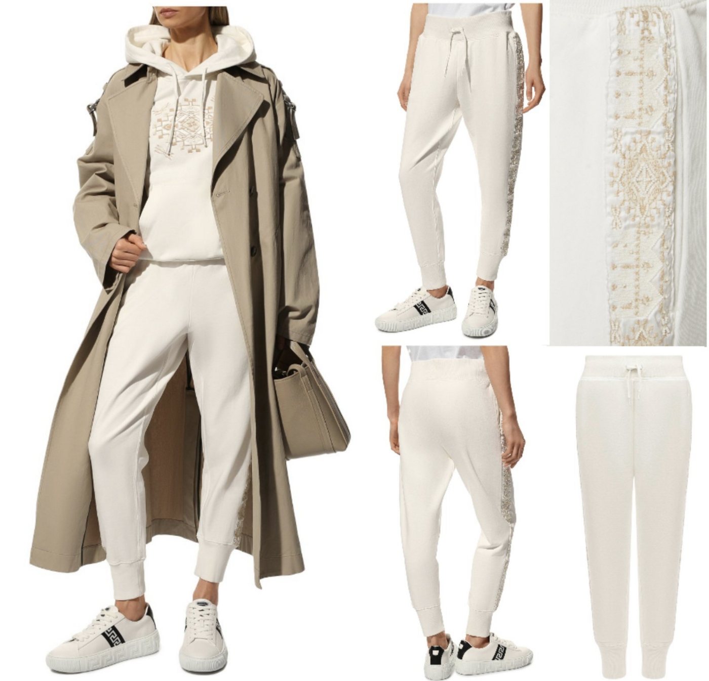 Ralph Lauren Jogginghose Polo Ralph Lauren Beaded Sweatpants Track-Pants Jogginghose Hose Joggi von Ralph Lauren