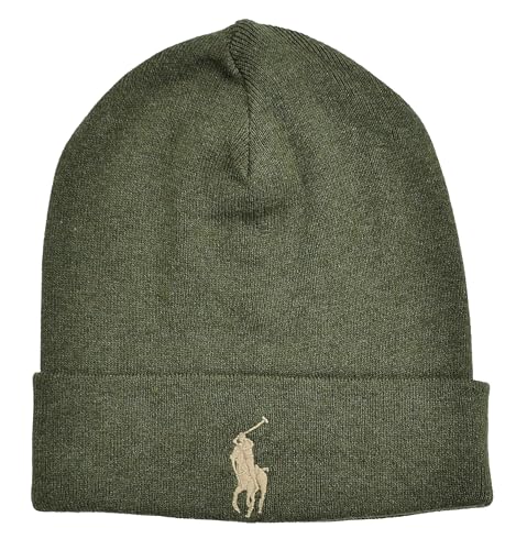 Ralph Lauren Mütze Beanie Classic Hat Baumwolle One Size Grün von Ralph Lauren