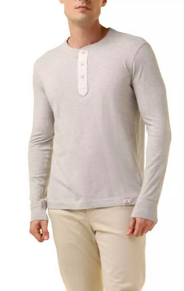 Polo Ralph Lauren Henleyshirt Langarmshirt Henley Button Shirt Dezente Farbgebung mit hochwertigem Label-Patch von Polo Ralph Lauren