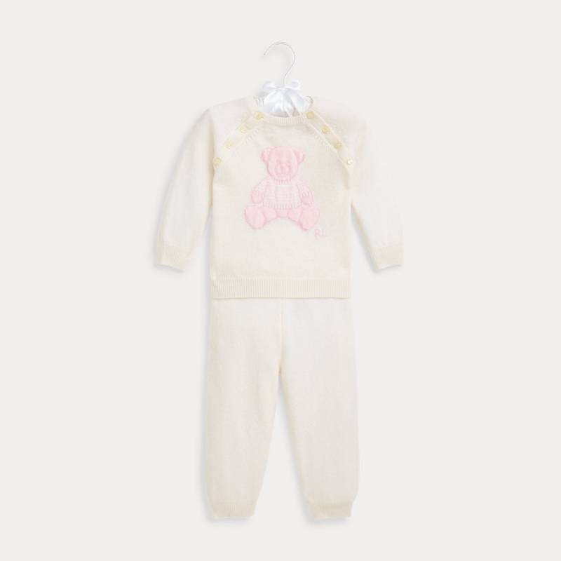 Set aus Kaschmir-Pullover und Hose von Ralph Lauren