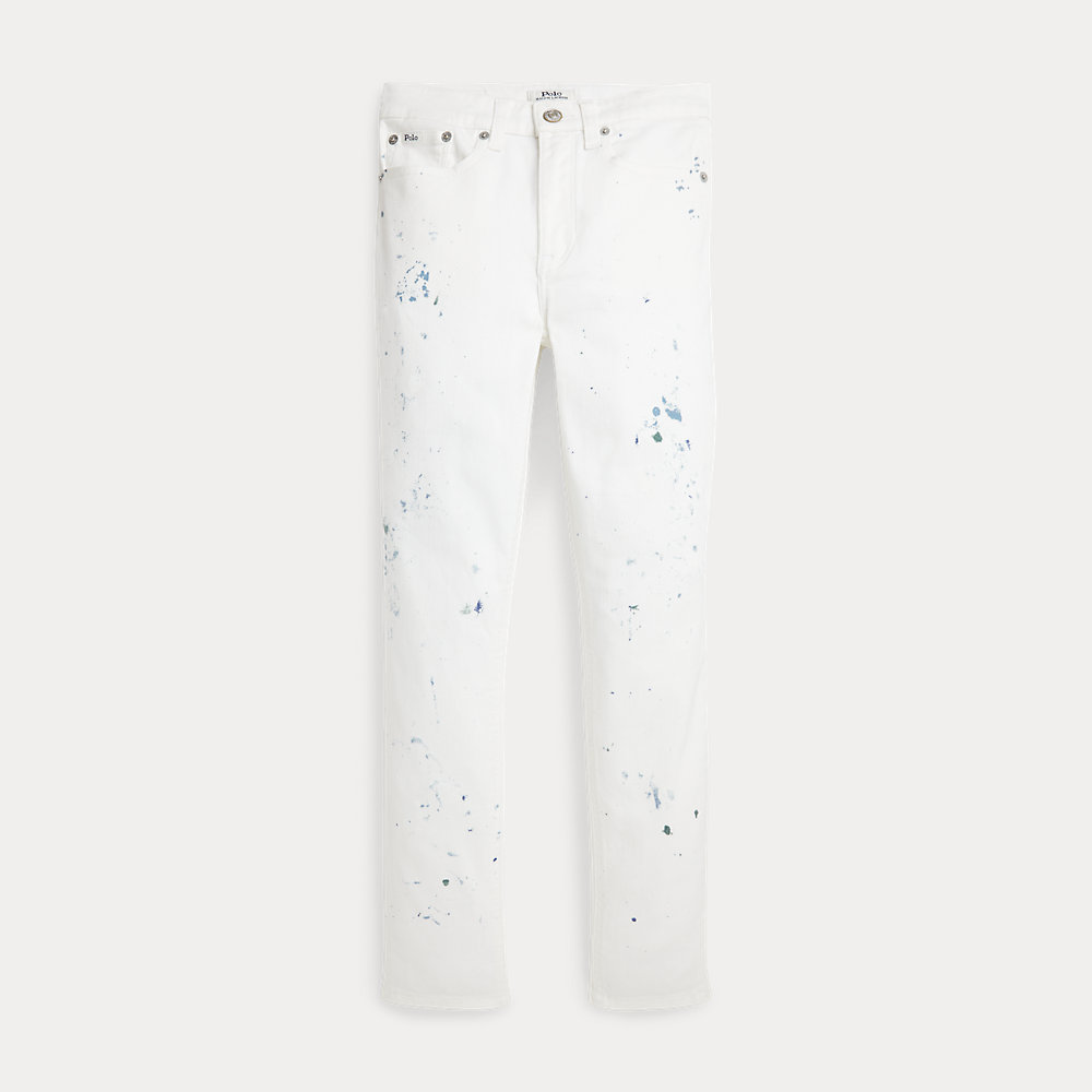 Skinny-Jeans Tompkins mit Farbspritzern von Ralph Lauren