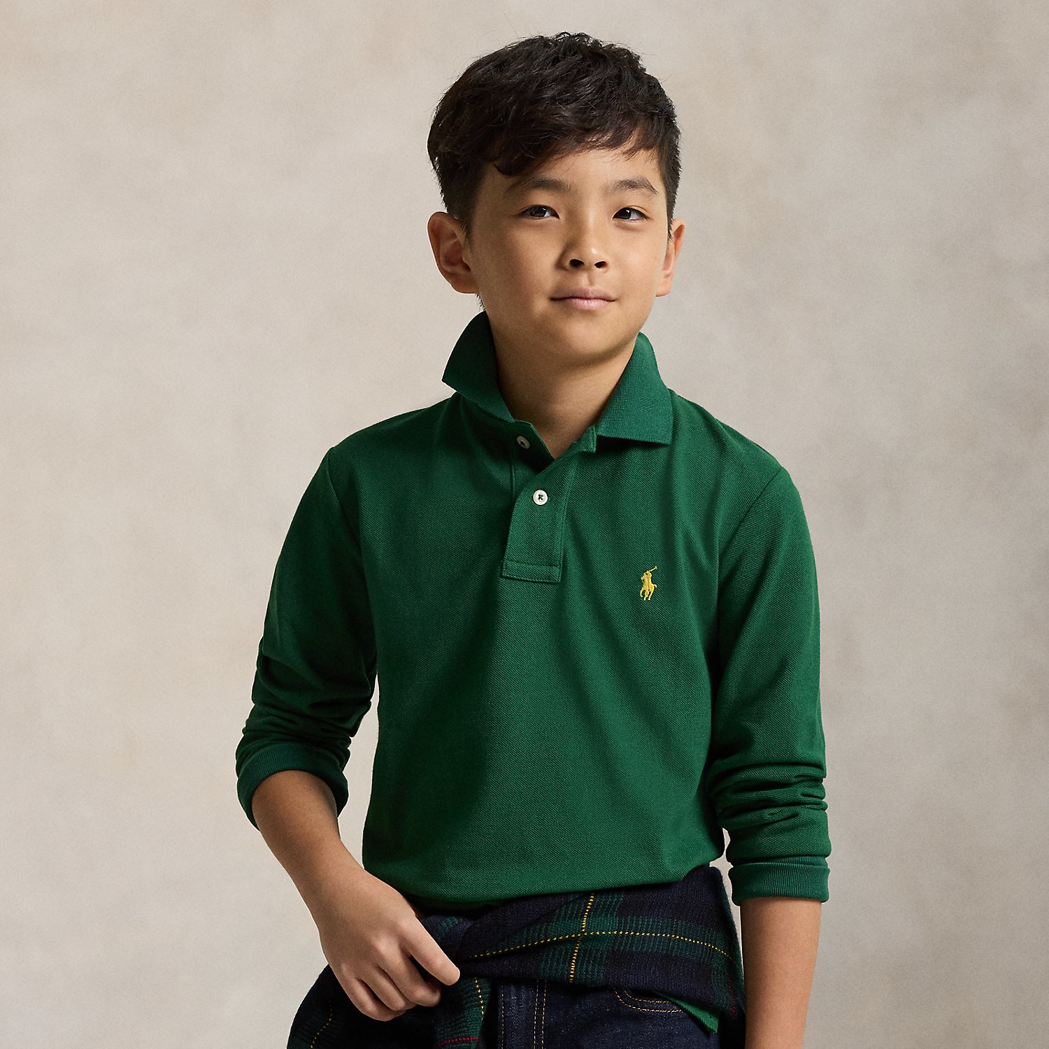 Slim-Fit Poloshirt aus Baumwollpiqué von Ralph Lauren
