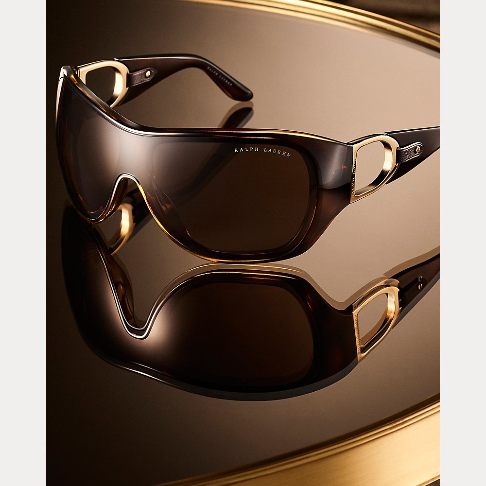 Sonnenbrille Stirrup Shield von Ralph Lauren