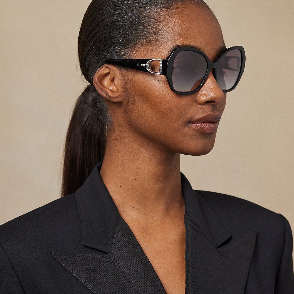 Sonnenbrille Stirrup mit Pavé von Ralph Lauren