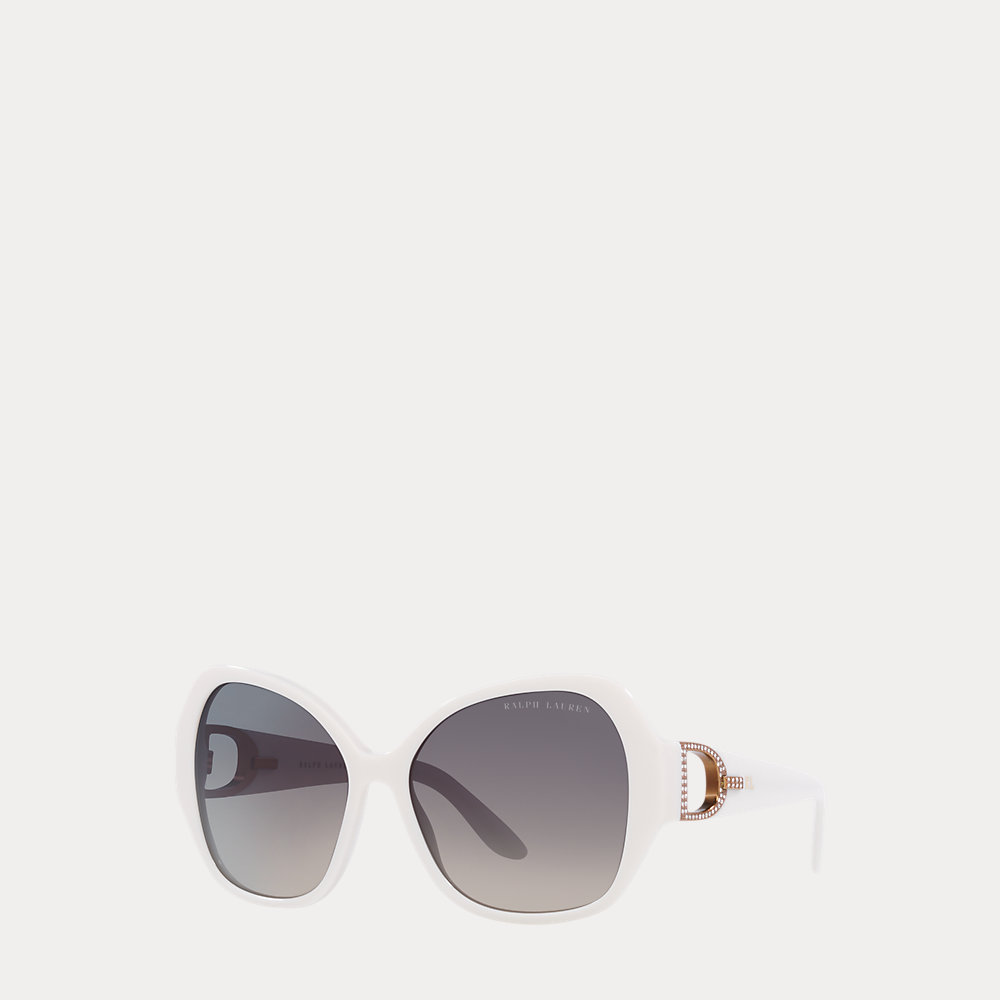 Sonnenbrille Stirrup mit Pavé von Ralph Lauren