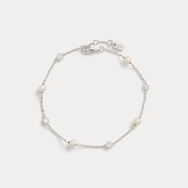Sterlingsilber-Armband mit Perlen von Ralph Lauren