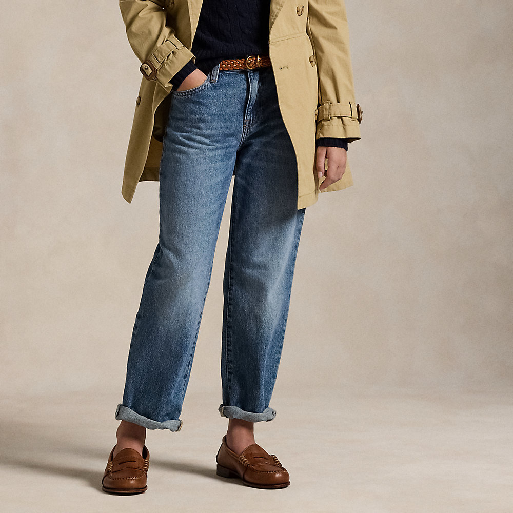 Straight-Fit Jeans mit hoher Leibhöhe von Ralph Lauren