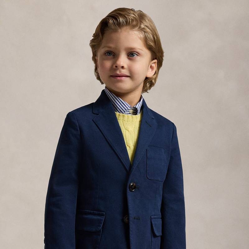 Anzugjacke aus Stretch-Chino von Ralph Lauren