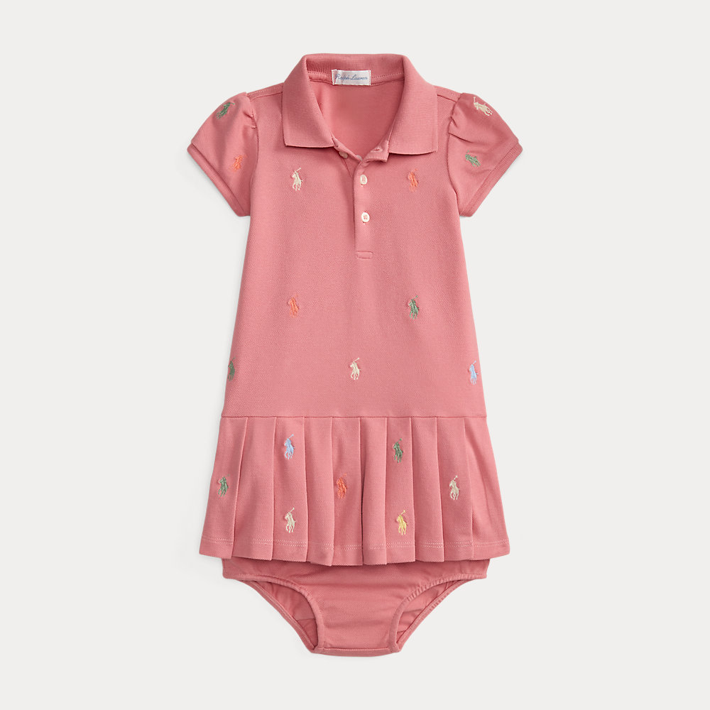 Stretchpiqué-Polokleid mit Polo Pony Stretchpiqué-Polokleid mit Polo Pony von Ralph Lauren
