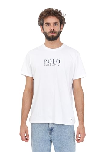 T-SHIRT UOMO RALPH LAUREN CON SCRITTA BIANCA von Ralph Lauren
