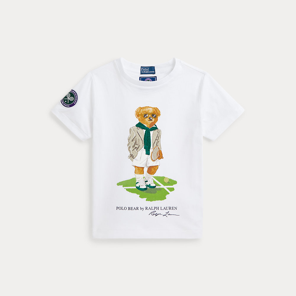T-Shirt Wimbledon mit Polo Bear von Ralph Lauren