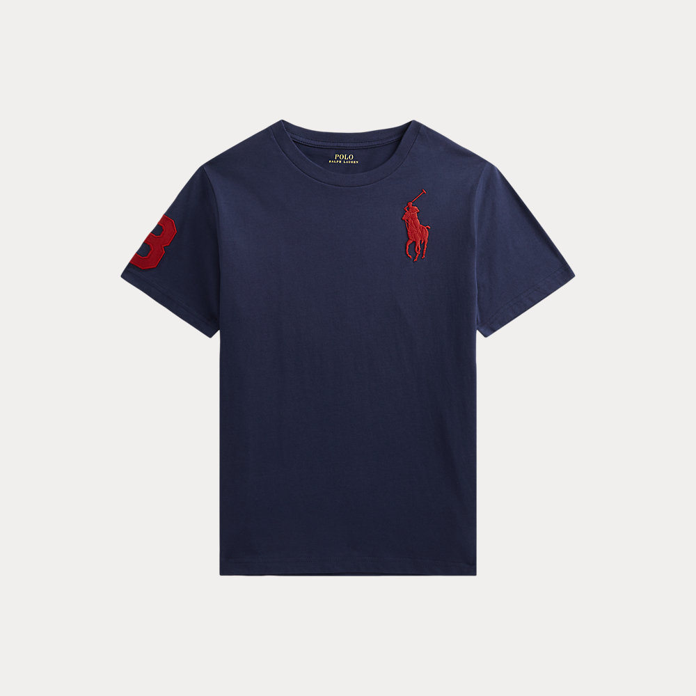 T-Shirt aus Baumwolljersey mit Big Pony von Ralph Lauren