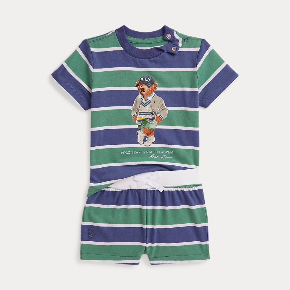 T-Shirt mit Polo Bear und Shorts im Set von Ralph Lauren
