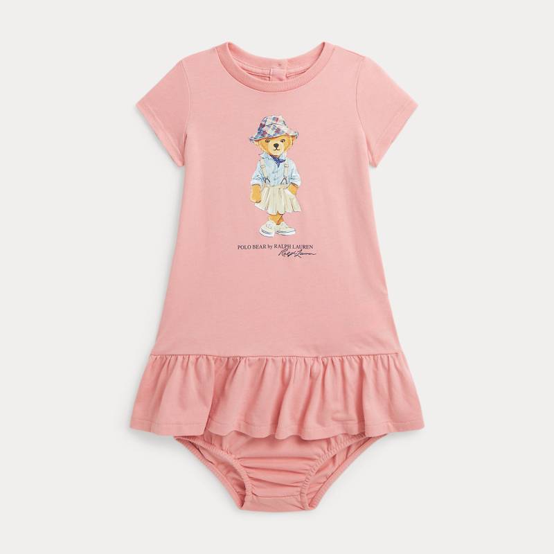 T-Shirtkleid mit Polo Bear und Höschen von Ralph Lauren