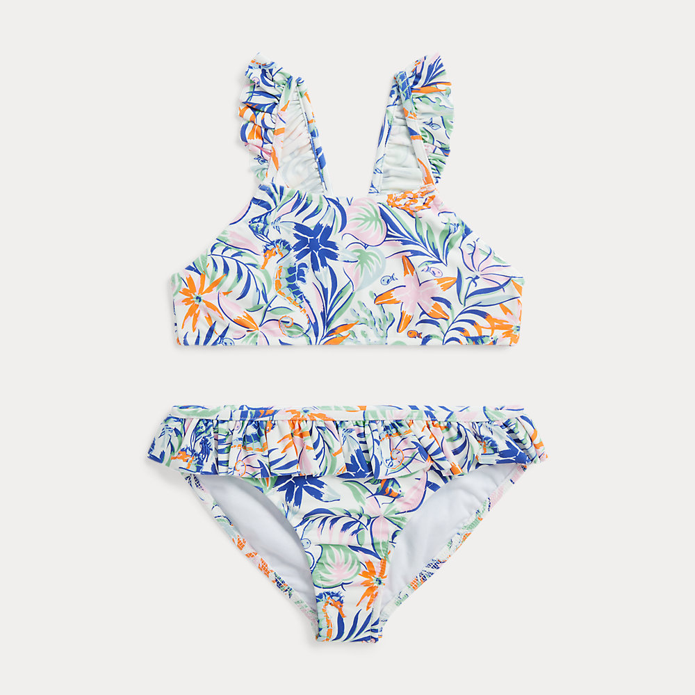 Zweiteiliger Badeanzug mit Tropenmuster von Ralph Lauren