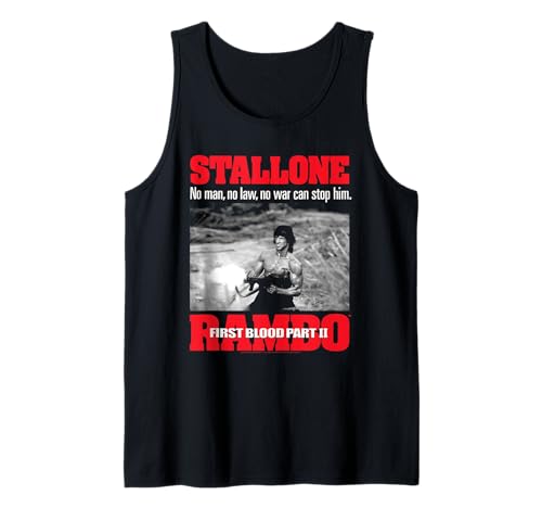 Rambo First Blood No Man No Law No War Action Movie Tank Top Rambo First Blood No Man No Law No War Action Movie Tank Top von Rambo