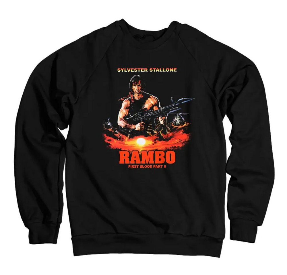 Rambo Rundhalspullover First Blood Part II Sweatshirt von Rambo