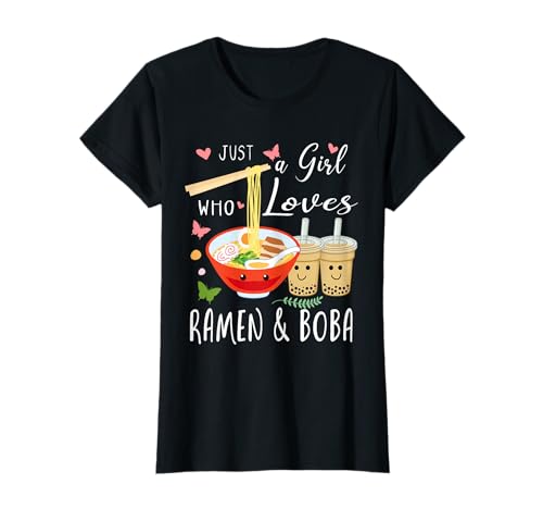 Nur EIN Mädchen, das Ramen und Boba Bubble Tea liebt T-Shirt Nur EIN Mädchen, das Ramen und Boba Bubble Tea liebt T-Shirt von Ramen And Boba Tea Lover Shirts