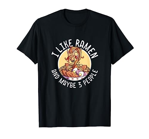 Ramen Shirt Herren Japanische Nudeln Kawaii Drachen Geschenk T-Shirt von Ramen Shirt Damen & Ramen Liebhaber Geschenke