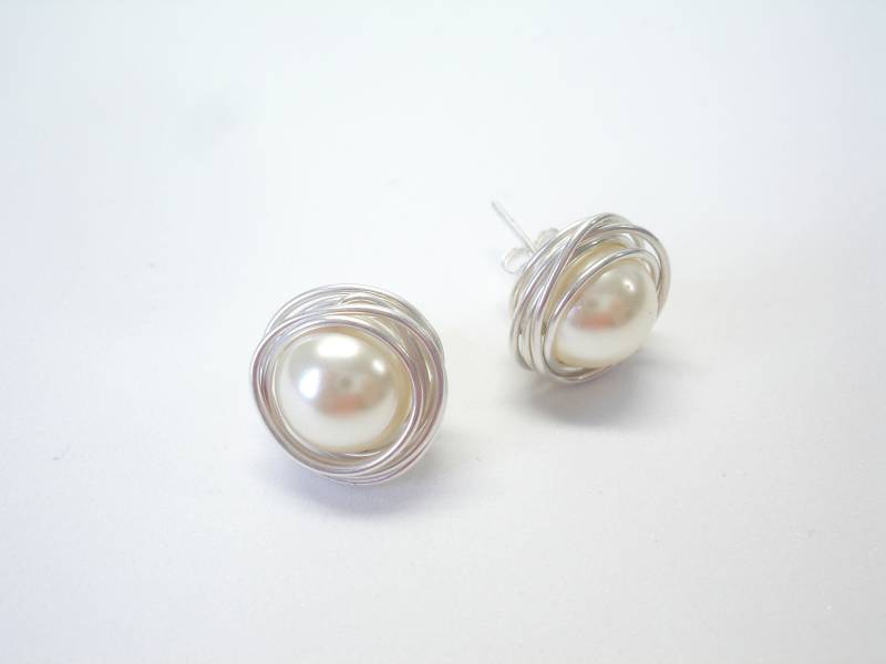 Silber-Schmuck. Pin-Ohrringe. Silber Ohrringe. Ohrringe Mit Kristall Und Perlen. Geschenk Für Sie. Hochzeitsohrringe Silber-Schmuck. Pin-Ohrringe. Silber Ohrringe. Ohrringe Mit Kristall Und Perlen. Geschenk Für Sie. Hochzeitsohrringe von RamixBijoux