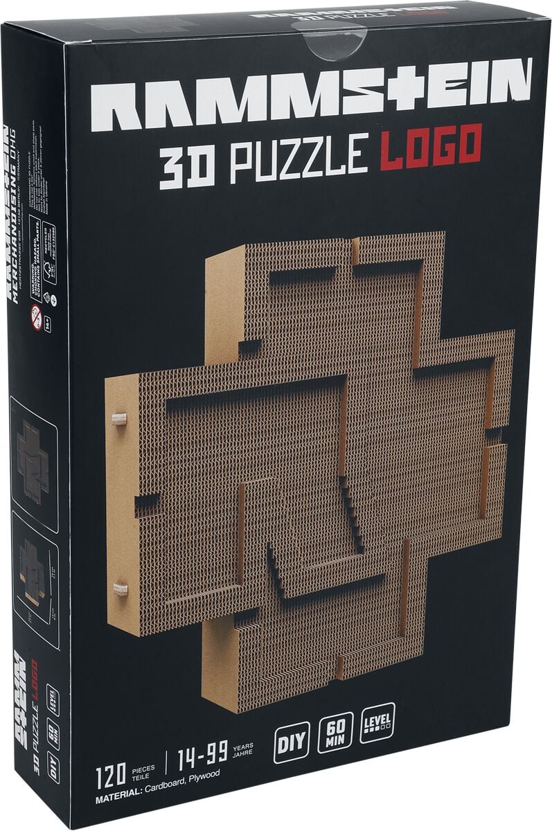 Rammstein 3D Puzzle - Logo Puzzle multicolor von Rammstein