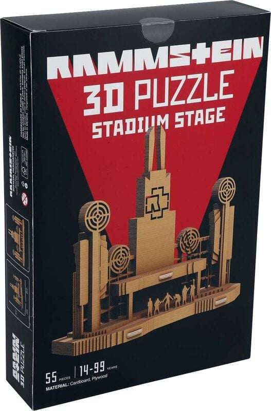 Rammstein 3D Puzzle - Stadion Bühne Puzzle multicolor von Rammstein