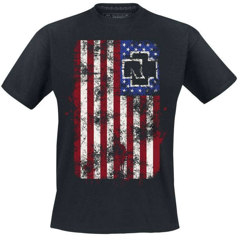 Rammstein Amerika T-Shirt schwarz in XXL von Rammstein