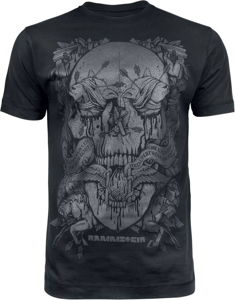 Rammstein Amour T-Shirt schwarz in XXL von Rammstein
