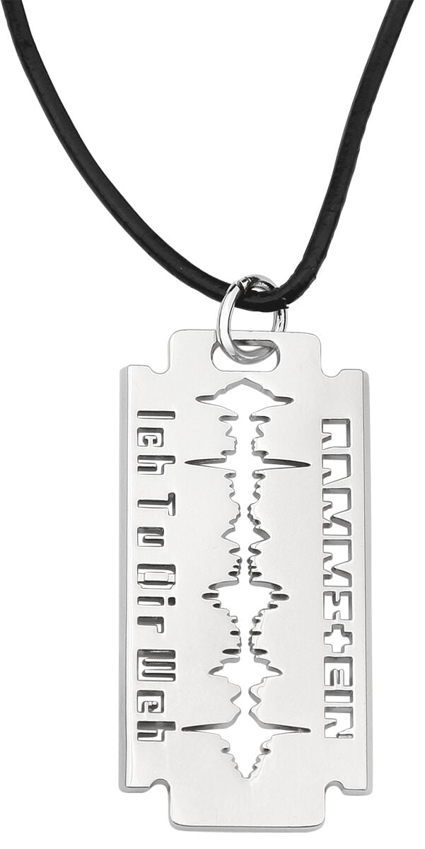 Rammstein Anhänger - "Rasierklinge "Ich Tu Dir Weh" - silberfarben - Lizenziertes Merchandise! Rammstein Anhänger - "Rasierklinge "Ich Tu Dir Weh" - silberfarben - Lizenziertes Merchandise! von Rammstein