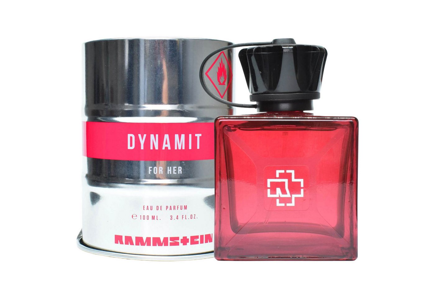 Rammstein Eau de Parfum Dynamit for Her 100 ml Damen Duft EDP Spray von Rammstein