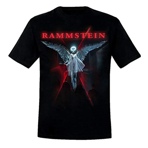 Rammstein Herren T-Shirt Du Ich Wir Ihr Offizielles Band Merchandise Fan Shirt schwarz mit mehrfarbigem Front Print (M) von Rammstein