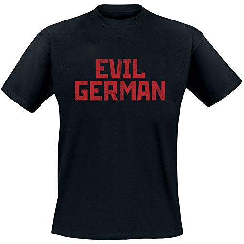 Rammstein Herren T-Shirt Evil German Offizielles Band Merchandise Fan Shirt schwarz mit mehrfarbigem Front und Back Print (3XL) von Rammstein