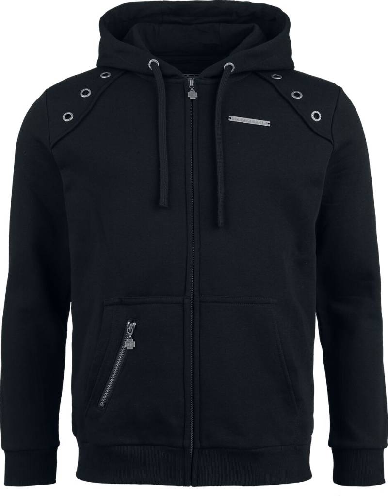 Rammstein Kapuzenjacke - Herz Und Seele - S bis 5XL - für Männer - Größe XXL - schwarz  - Lizenziertes Merchandise! von Rammstein