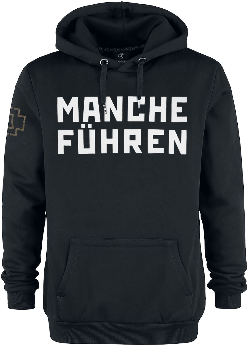 Rammstein Kapuzenpullover - Manche führen - S bis 3XL - für Männer - Größe 3XL - schwarz  - Lizenziertes Merchandise! von Rammstein