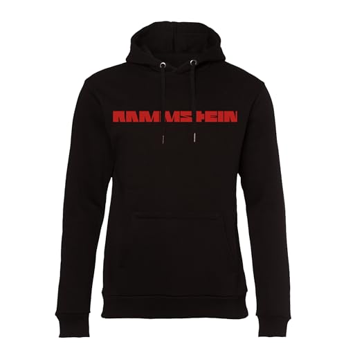 Rammstein Kapuzenpullover Zeit schwarz, Offizielles Band Merchandise mit Brust- und Rückendruck- S von Rammstein