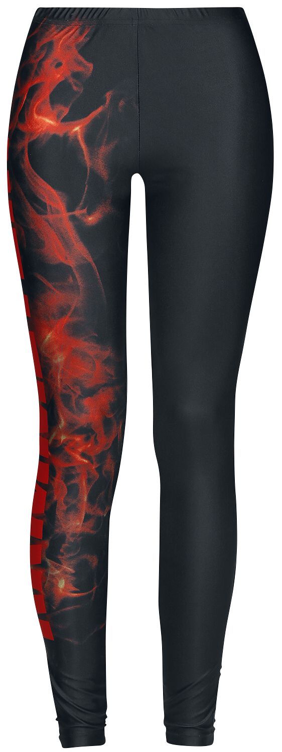 Rammstein Leggings - Flames - S bis XL - für Damen - Größe S - multicolor  - Lizenziertes Merchandise! von Rammstein