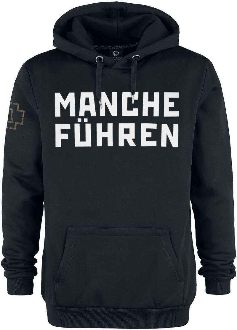 Rammstein Manche führen Kapuzenpullover schwarz in 3XL von Rammstein