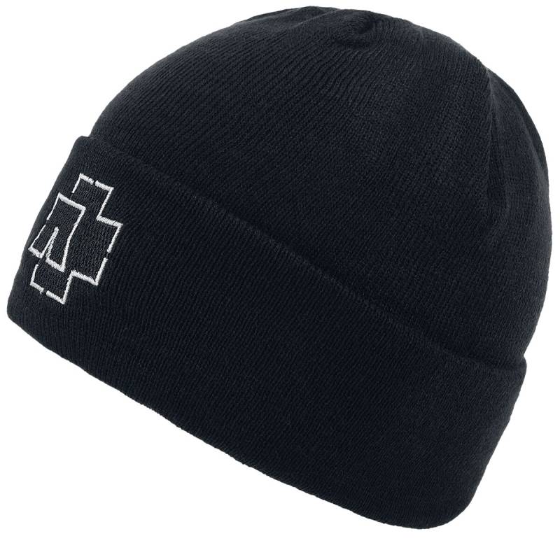 Rammstein Mütze - Logo - schwarz  - Lizenziertes Merchandise! von Rammstein