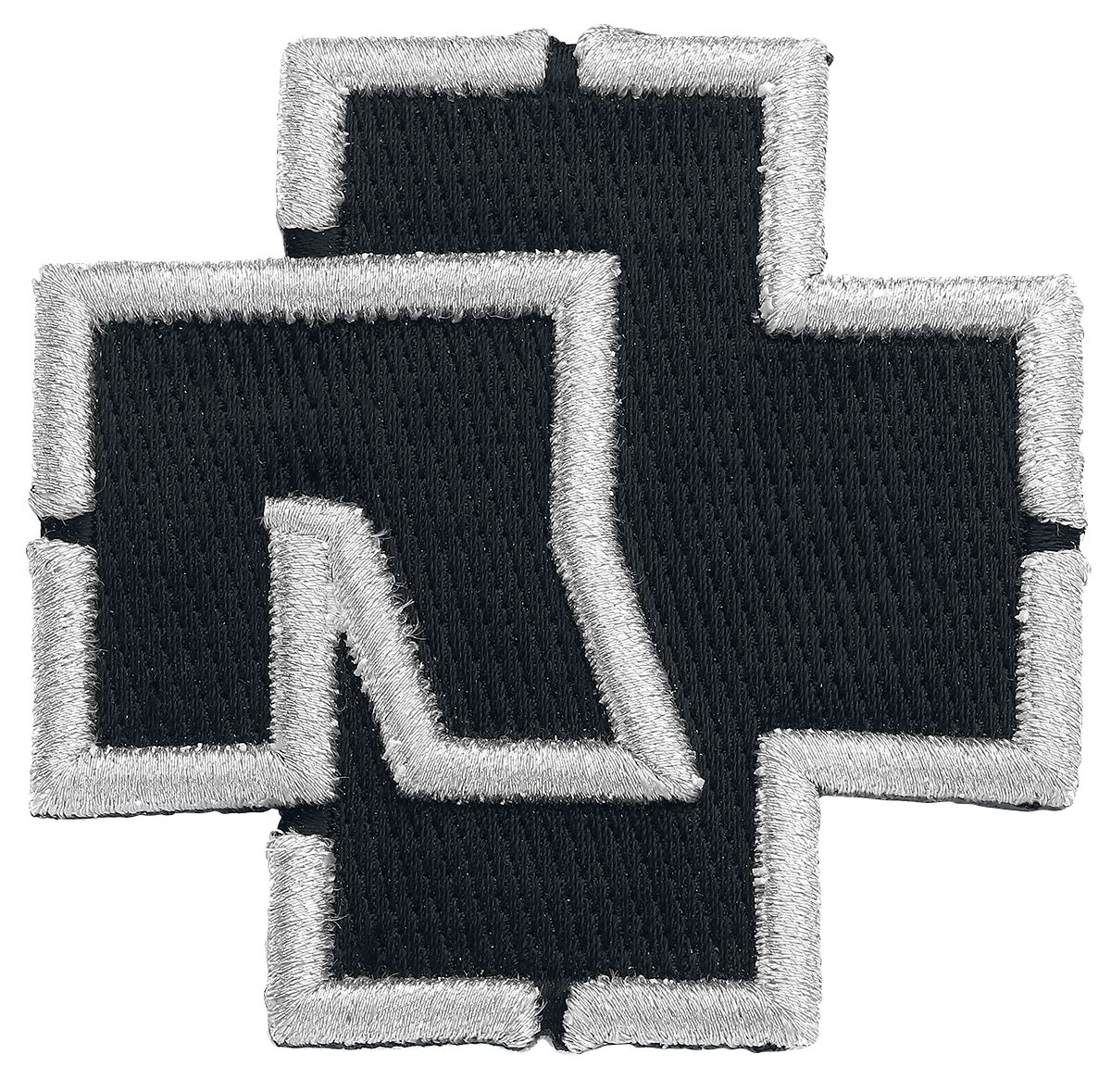 Rammstein Patch - Rammstein Logo - schwarz  - Lizenziertes Merchandise! von Rammstein