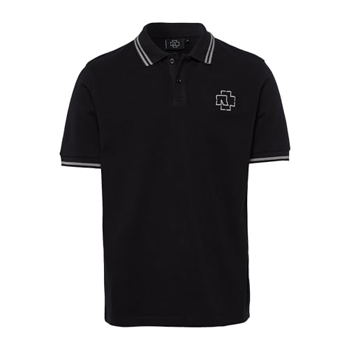 Rammstein Poloshirt schwarz, Offizielles Band Merchandise mit Logo Stick- 3XL von Rammstein