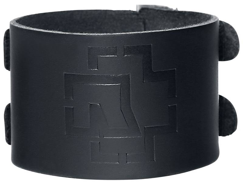 Rammstein Rammstein Logo Armband schwarz von Rammstein