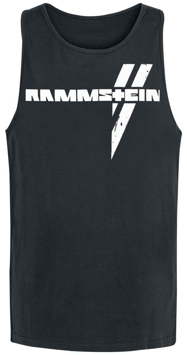 Rammstein Rammstein Tank-Top schwarz in M von Rammstein