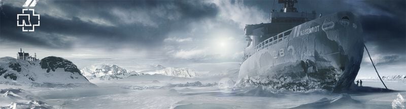 Rammstein Rosenrot-Landschaft Poster multicolor von Rammstein