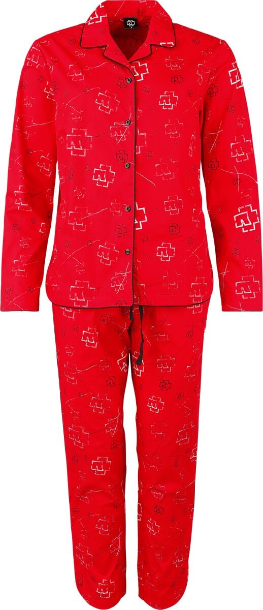 Rammstein Schlafanzug - Eins Für Dich - XS bis 3XL - für Damen - Größe XXL - multicolor  - Lizenziertes Merchandise! von Rammstein